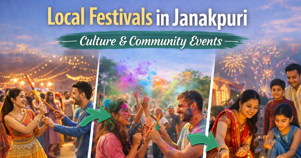local festivals in janakpuri