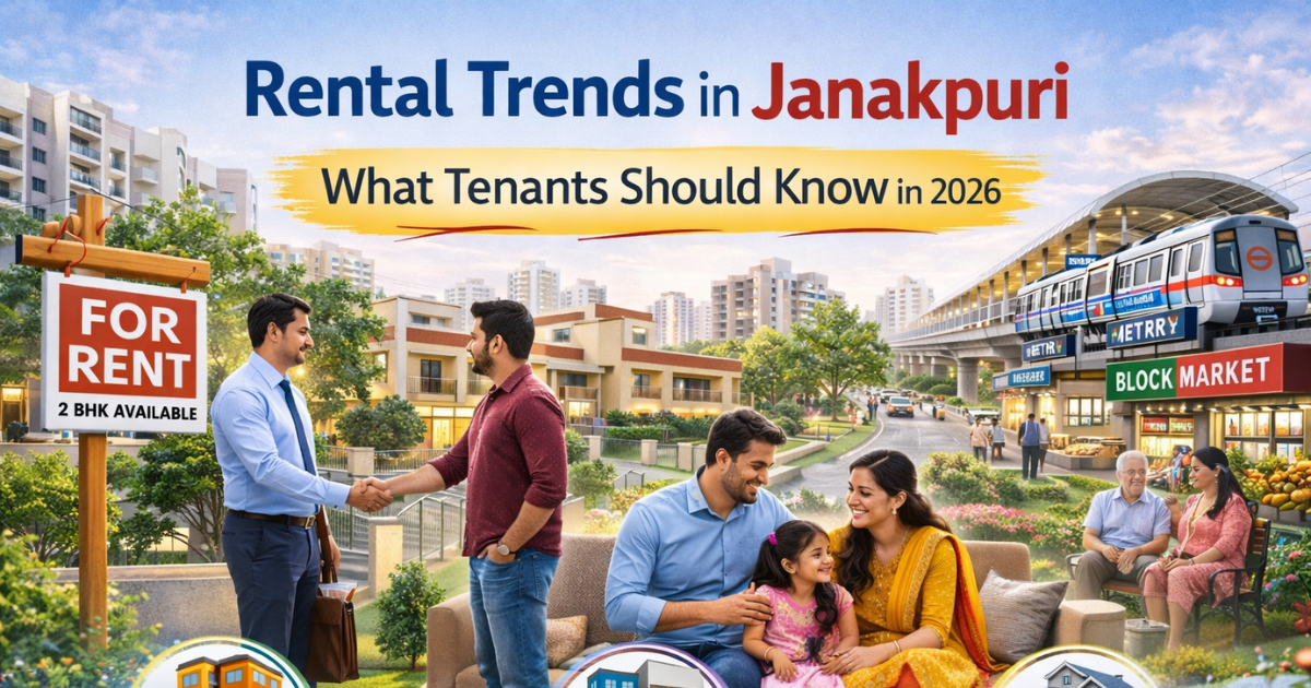 rental trends in janakpuri