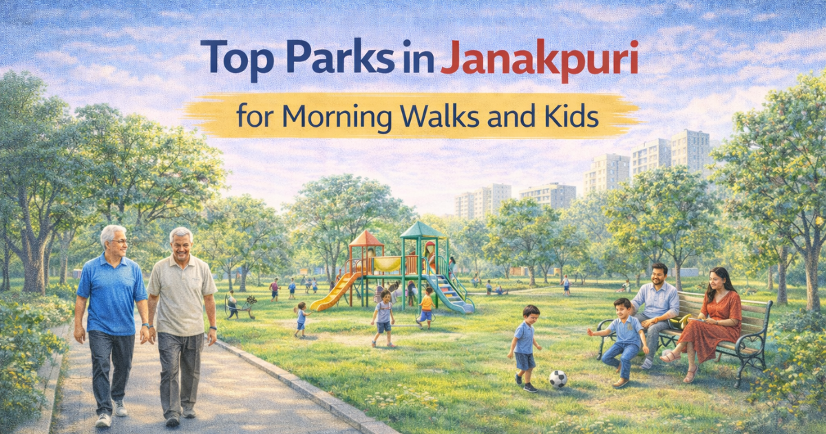 top parks in janakpuri